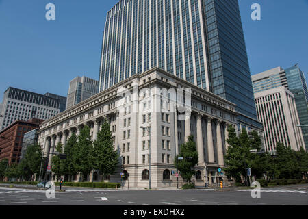 Meijiseimeikan Gebäude, Chiyoda-Ku, Tokyo, Japan Stockfoto