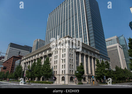 Meijiseimeikan Gebäude, Chiyoda-Ku, Tokyo, Japan Stockfoto