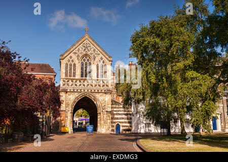 Ethelbert Tor, Norwich Cathedral, Norwich, Norfolk, England Stockfoto