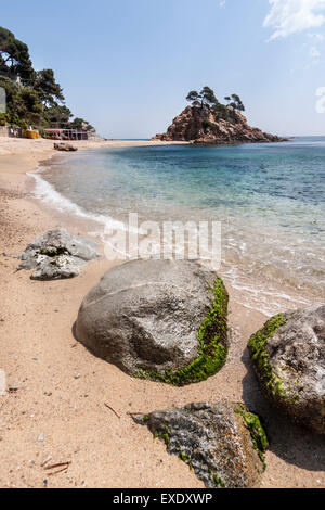 Cap Roig, Calonge. Stockfoto