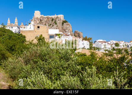 Olvera, Provinz Cádiz, Andalusien, Spanien, Europa. Stockfoto