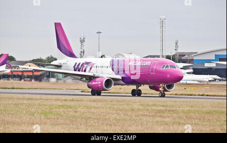 Wizz Air a320 HA-LWL vom Flughafen London-Luton LTN Stockfoto