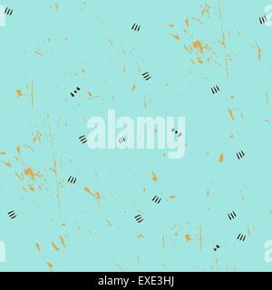 Vektor-Retro-Grunge-blau nahtlose Stock Vektor