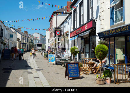 Molesworth Street, Wadebridge, Cornwall, England, UK Stockfoto