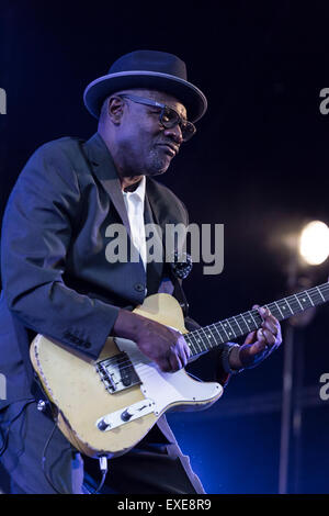 London, UK, 12. Juli 2015. Die Specials Konzert im Freien, Kew Gardens Credit: Robert Stainforth/Alamy Live-Nachrichten Stockfoto