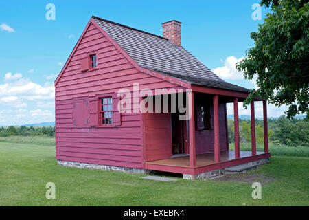 Neilson Bauernhaus bei Saratoga National Historical Park Stockfoto