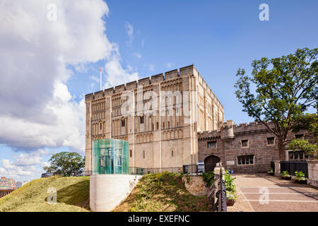 Norwich Schloss, Norwich, Norfolk, England Stockfoto