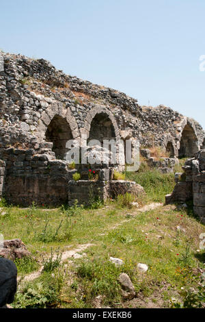 Milet war eine antike griechische Stadt, die aus dem 8. Jahrhundert v. Chr. im Westen heute Türkei floriert. Stockfoto