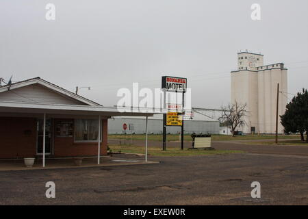 Bonanza-Motel in Vega Texas USA Stockfoto