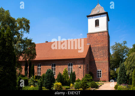 Europa, Deutschland, Niedersachsen, Worpswede, Zions-Kirche.  Europa, Deutschland, Niedersachsen, Worpswede, sterben Zionskirche. Stockfoto