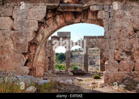 Tlos, Lykien, Antalya, Türkei Stockfoto