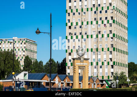 Globus Stadt Borough of Tower Hamlets, London, England, UK. Stockfoto