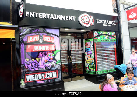 Das CEX Exchange Entertainment Store in Windsor. Stockfoto