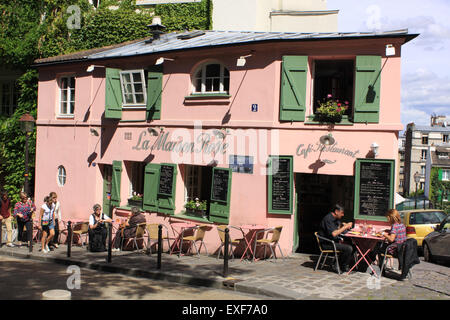 Café in Paris Stockfoto