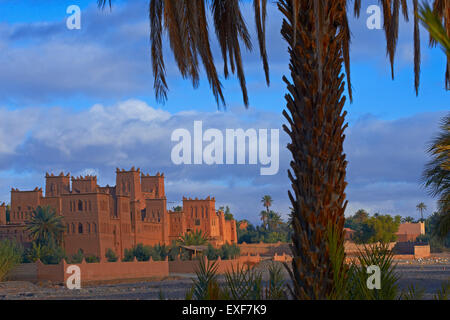 Amerhidil, Amridil, alte Kasbah, Skoura, Ouarzazate Region, Marokko, Afrika Stockfoto