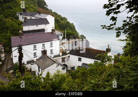 Die Küstenstadt Dörfchen Bockess Mühlen in der Nähe von Clovelly an der Küste von North Devon UK Stockfoto