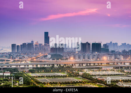 Fuzhou, Fujian, China Innenstadt Stadtbild. Stockfoto