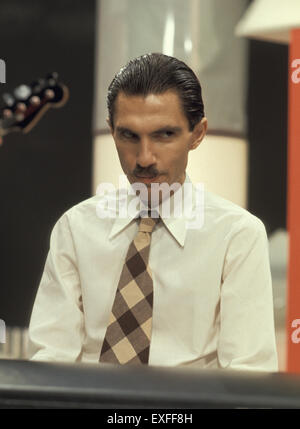 FUNKEN amerikanische Pop-Gruppe mit Ron Mael in 1974 Stockfoto