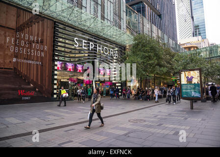 Einkaufszentrum Westfield Sydney, Sydney, Australien Stockfoto