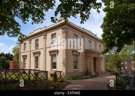 Elizabeth Gaskell Haus Regency Manchester uk Stockfoto