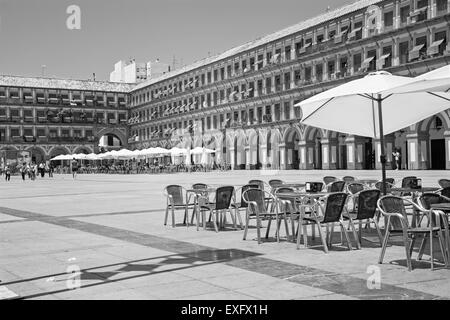 CORDOBA, Spanien - 28. Mai 2015: Die Plaza De La Corredera Platz. Stockfoto