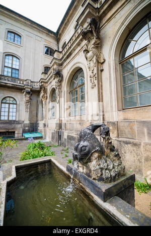 Japanisches Palais, Dresden, Sachsen, Deutschland, Europa Stockfoto