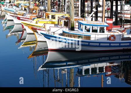 Die echte Fishermans Wharf. Stockfoto