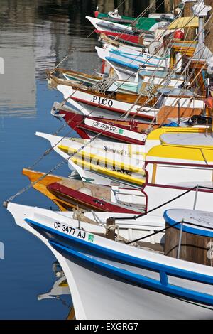 Die echte Fishermans Wharf. Stockfoto