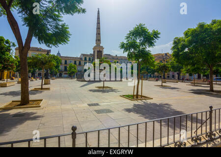 Reisen Sie, Plaza De La Merced in Málaga, Spanien Stockfoto