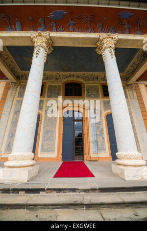 Barockschloss Schloss Pillnitz, Dresden, Sachsen, Deutschland, Europa Stockfoto