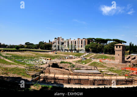 Circus Maximus, Rom. Bild von Paul Heyes, Dienstag, 2. Juni 2015. Stockfoto