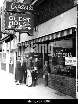 Guest House Restaurant, Newton, Kansas Stockfoto