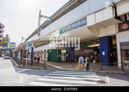 JR Koenji Bahnhof, Suginami-Ku, Tokyo, Japan Stockfoto