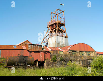 Großen Pit National Coal Museum, Blaenavon, Torfaen, Monmouthshire, Süd-Wales, UK Stockfoto