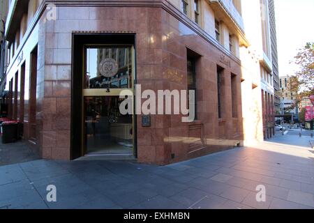 Lindt Cafe Sydney Australien Mann Haron Monis Geiseldrama Stockfoto