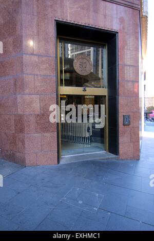 Lindt Cafe Sydney Australien Mann Haron Monis Geiseldrama Stockfoto