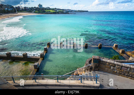 Ross Jones Memorial Pool, Coogee, Sydney, Australien Stockfoto