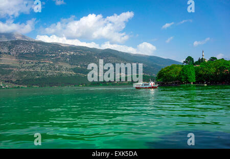 schöne Stadt von Ioannina, Griechenland Stockfoto