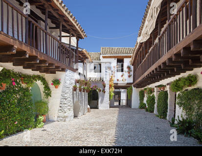 CORDOBA, Spanien - 26. Mai 2015: Hof (Pacio) des Centro de Flamenco Fosforito oder Musuem der Flamenco. Stockfoto