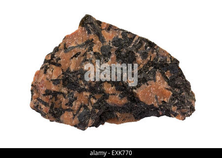 Ijolite (Foidolite) Stockfoto