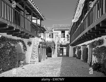 CORDOBA, Spanien - 26. Mai 2015: Hof (Pacio) des Centro de Flamenco Fosforito oder Musuem der Flamenco. Stockfoto