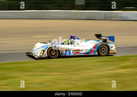 Bowmanville, CAN., 12. Juli 2015 - beim Mobil 1 SportsCar Grand Prix im Canadian Tire Motorsport Park - Mosport in Bowmanville, Kanada am 12. Juli 2015. Stockfoto