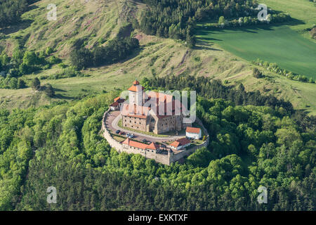 Wachsenburg Burg, Thüringen, Deutschland Stockfoto