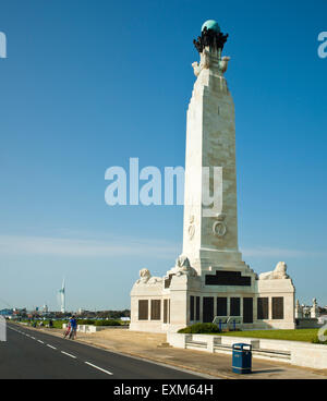 Die Southsea Marine Ehrenmal, Portsmouth. Stockfoto