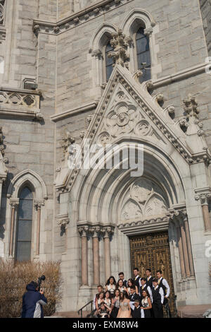 Kathedrale Basilica des Heiligen Herzens Newark NJ Stockfoto