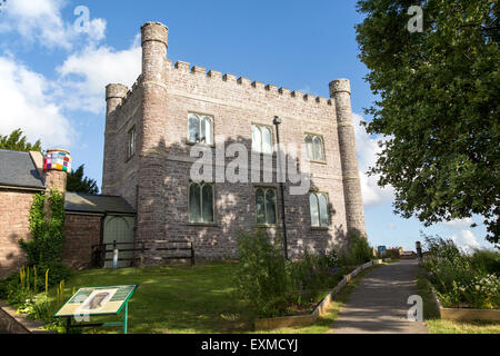 Stadtmuseum in Abergavenny Castle, Monmouthshire, South Wales, UK Stockfoto