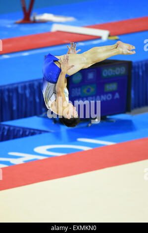 Toronto, Ontario, Kanada. 14. Juli 2015. ARTHUR MARIANO von Brasilien, die Herren Stock bei den Toronto Pan American Games. Bildnachweis: Igor Vidyashev/ZUMA Draht/Alamy Live-Nachrichten Stockfoto