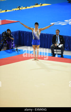 Toronto, Ontario, Kanada. 14. Juli 2015. ARTHUR MARIANO von Brasilien, die Herren Stock bei den Toronto Pan American Games. Bildnachweis: Igor Vidyashev/ZUMA Draht/Alamy Live-Nachrichten Stockfoto