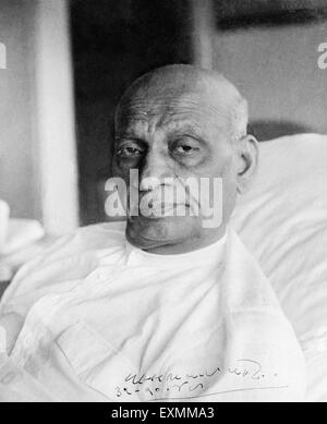 Sardar Vallabhbhai Patel 1949 Stockfoto