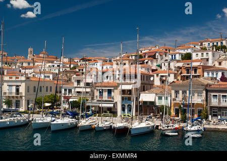 Hafen von Hydra, Hydra-Insel, Griechenland Stockfoto